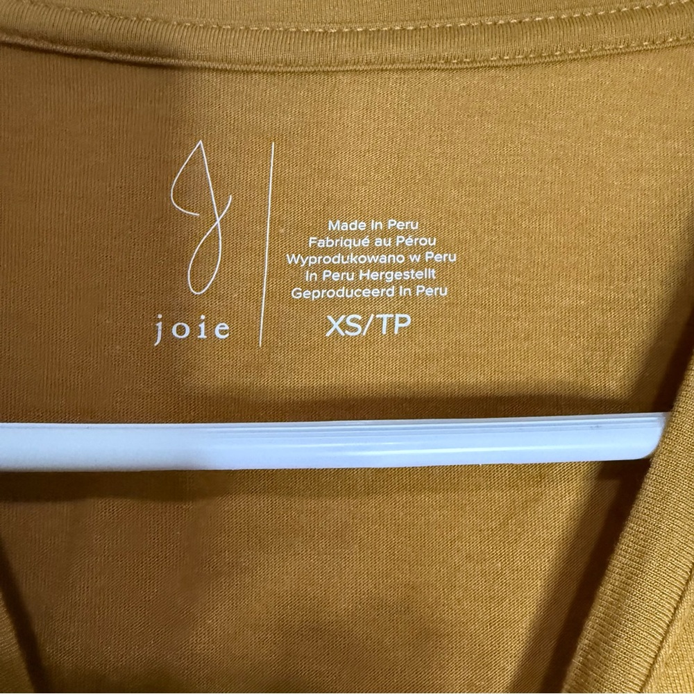 Joie Mustard Yellow Top (Box G) - Picture 4 of 7